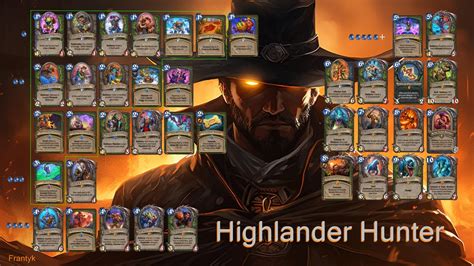 hunter deck hearthstone|Highlander Hunter Deck .